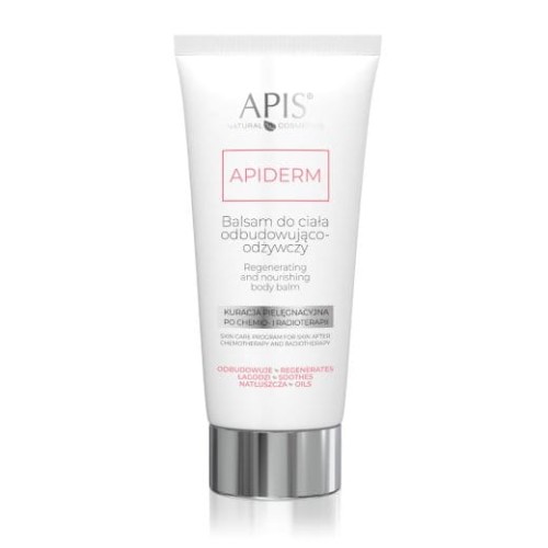 APIDERM Balsam do ciała odbudowująco-odżywczy po chemio- i radioterapii / 200 ml