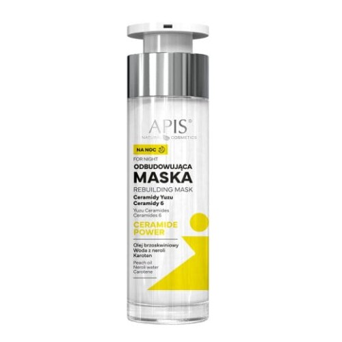CERAMIDE POWER Odbudowująca maska na noc / 50 ml