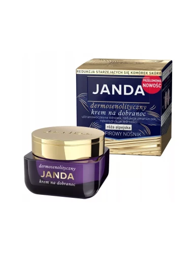 JANDA Krem do twarzy na noc DERMOSENOLITYCZNY, 50 ml.webp