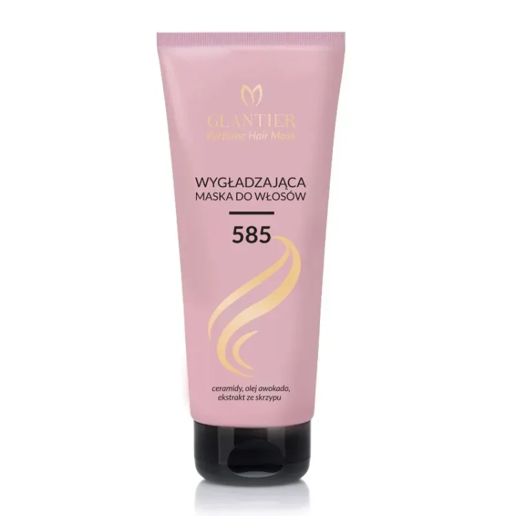 Wygładzająca Maska Do Włosów Glantier 585 - 200 ml.jpg