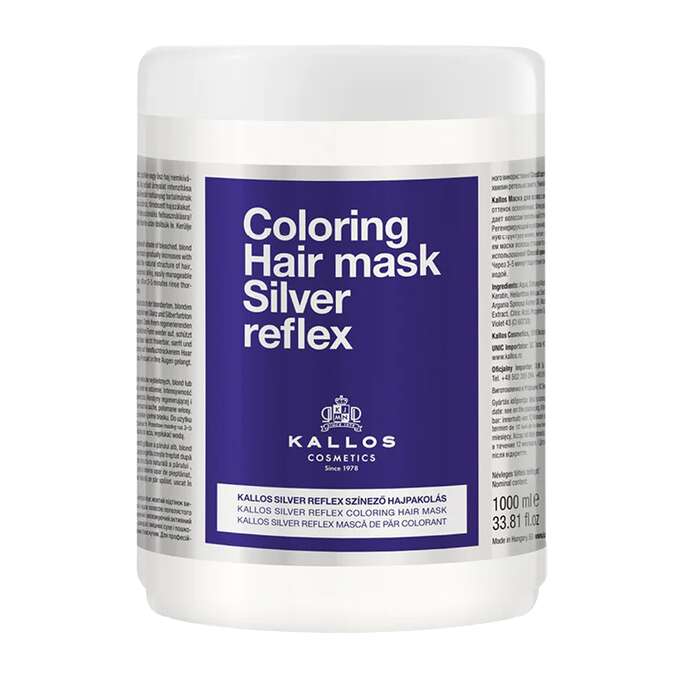 KALLOS Maska do włosów SILVER REFLEX, 1000 ml.jpg