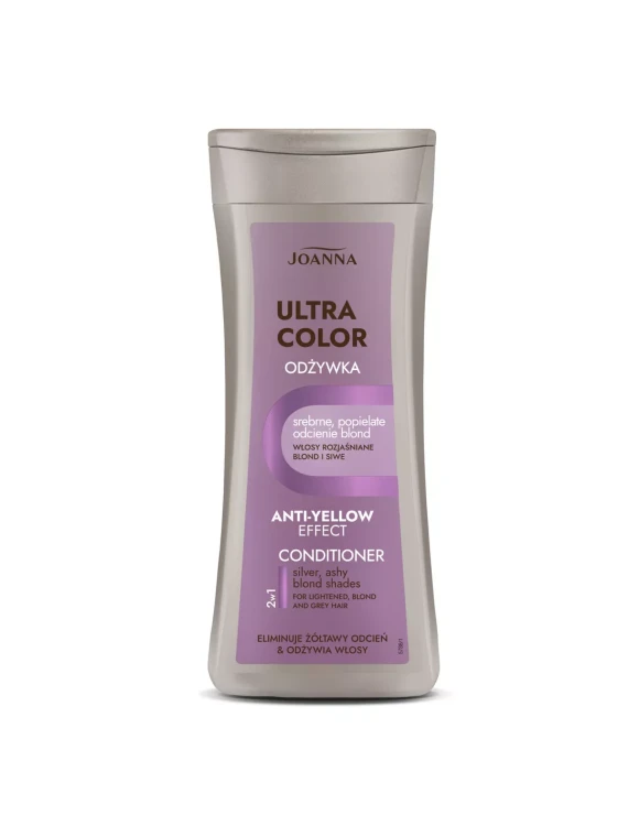 JOANNA ULTRA COLOR Odżywka do włosów SREBRNA, 200 g.webp