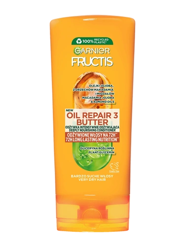 Garnier Fructis Oil Repair 3 Butter Odżywka Wzmacniająca Włosy 200ML.webp