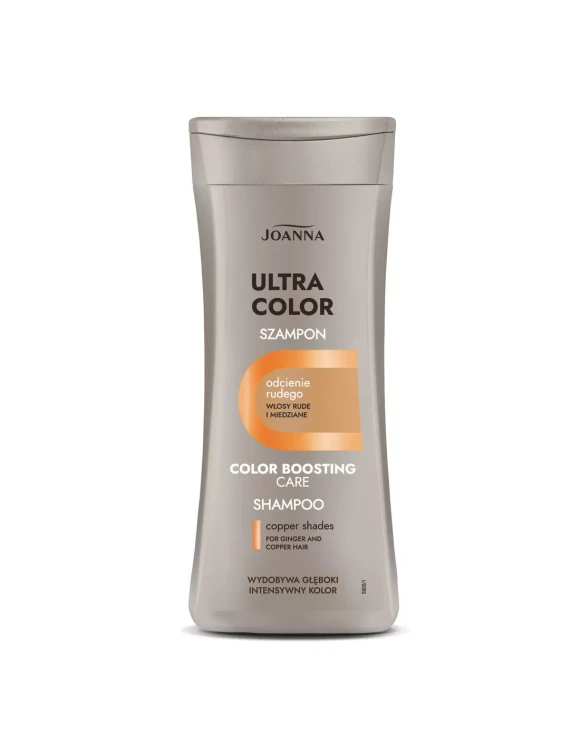 JOANNA ULTRA COLOR Szampon do włosów ODCIENIE RUDEGO, 200 ml.webp