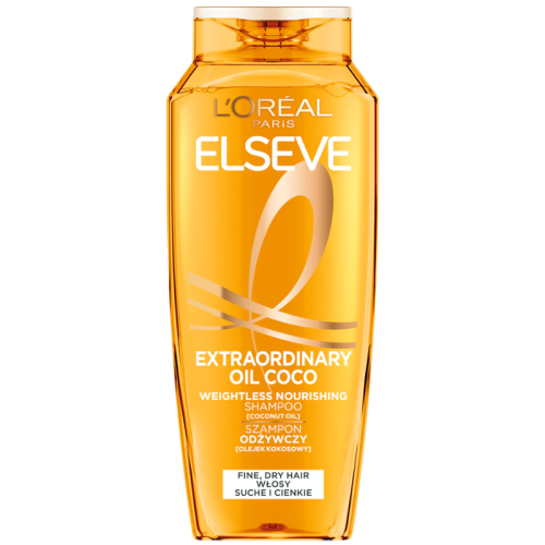 Loreal Elseve Extraordinary Oil Coco Odżywczy Szampon do Mycia Włosów 400ml.jpg