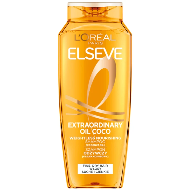 Loreal Elseve Extraordinary Oil Coco Odżywczy Szampon do Mycia Włosów 400ml.jpg