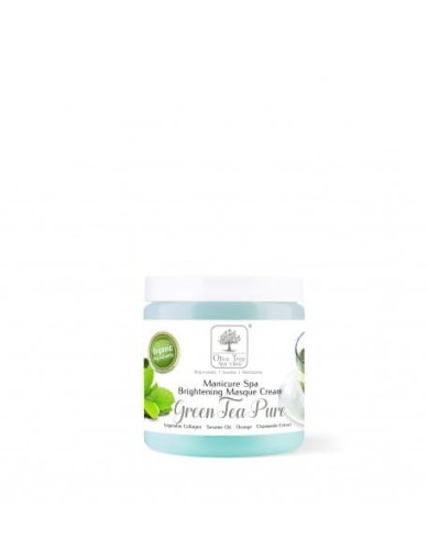 Maska Krem Olive Tree Spa Clinic Brightening Masque Cream Green Tea Pure 200g.webp