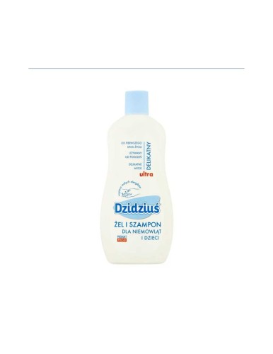 DZIDZIUŚ Żel &amp; Szampon dla niemowląt i dzieci, 500 ml.jpg