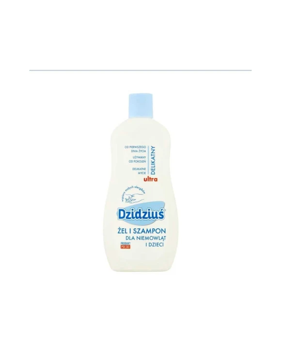 DZIDZIUŚ Żel &amp; Szampon dla niemowląt i dzieci, 500 ml.jpg