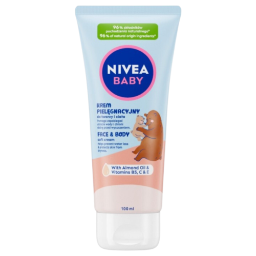 Nivea Baby Krem Pielęgnacyjny do Twarzy i Ciała dla Dzieci 100ml.jpg