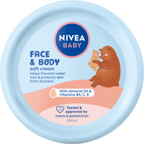 Nivea Baby Krem do Pielęgnacji Twarzy i Ciała dla Dzieci i Niemowląt 200ml.jpg
