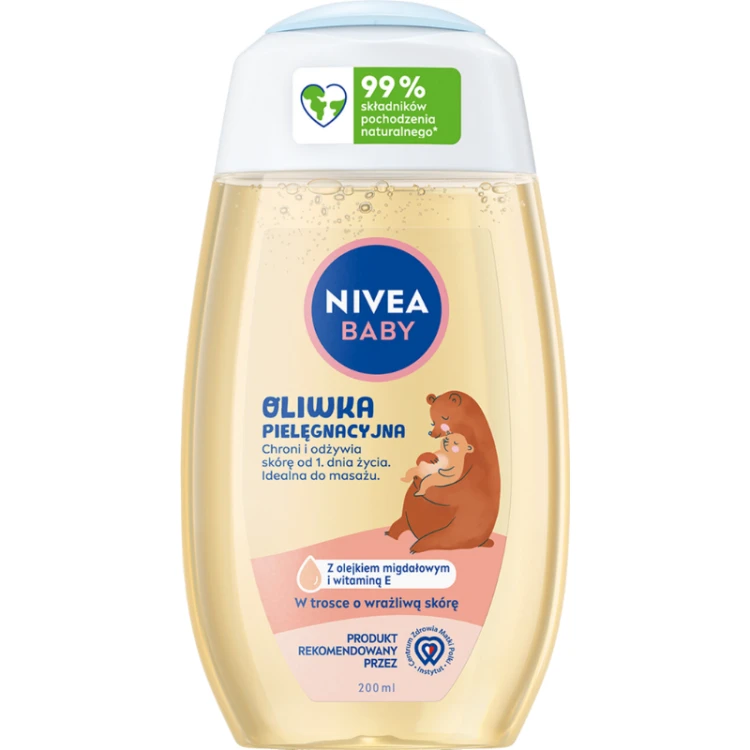 Nivea Baby Oliwka Ochronna i Pielęgnacyjna dla Dzieci Niemowląt 200ml.jpg