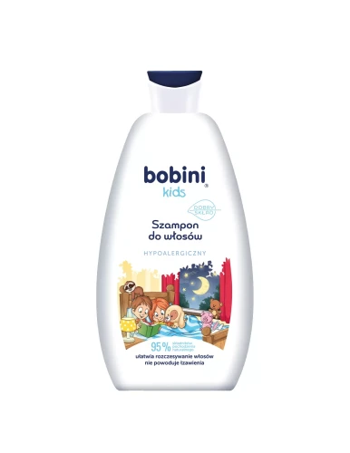 BOBINI KIDS Szampon do włosów HYPOALERGICZNY, 500 ml.webp
