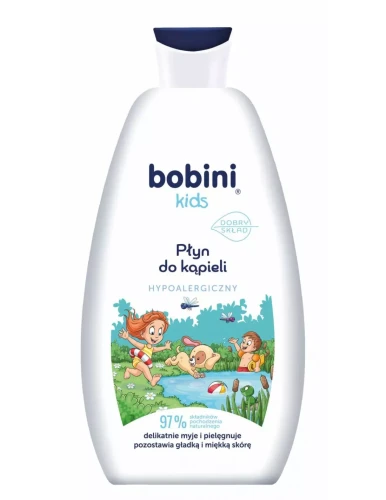 BOBINI Kids płyn do kąpieli dla dzieci HYPOALERGICZNY, 500 ml.webp