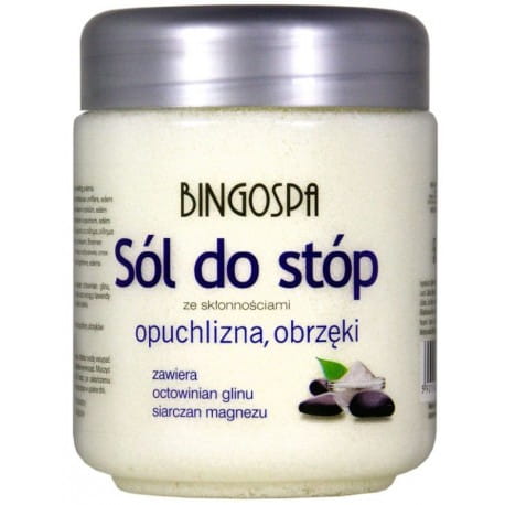 Bingo Spa Sól do stóp Opuchlizna, Obrzęki 550g.jpg