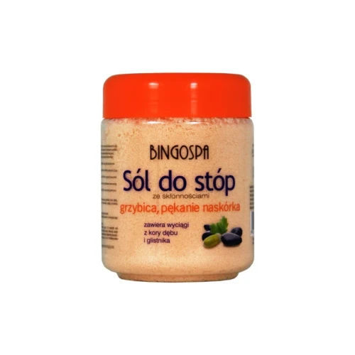 BINGOSPA sól do stóp na grzybice i pękający naskórek 550g.webp
